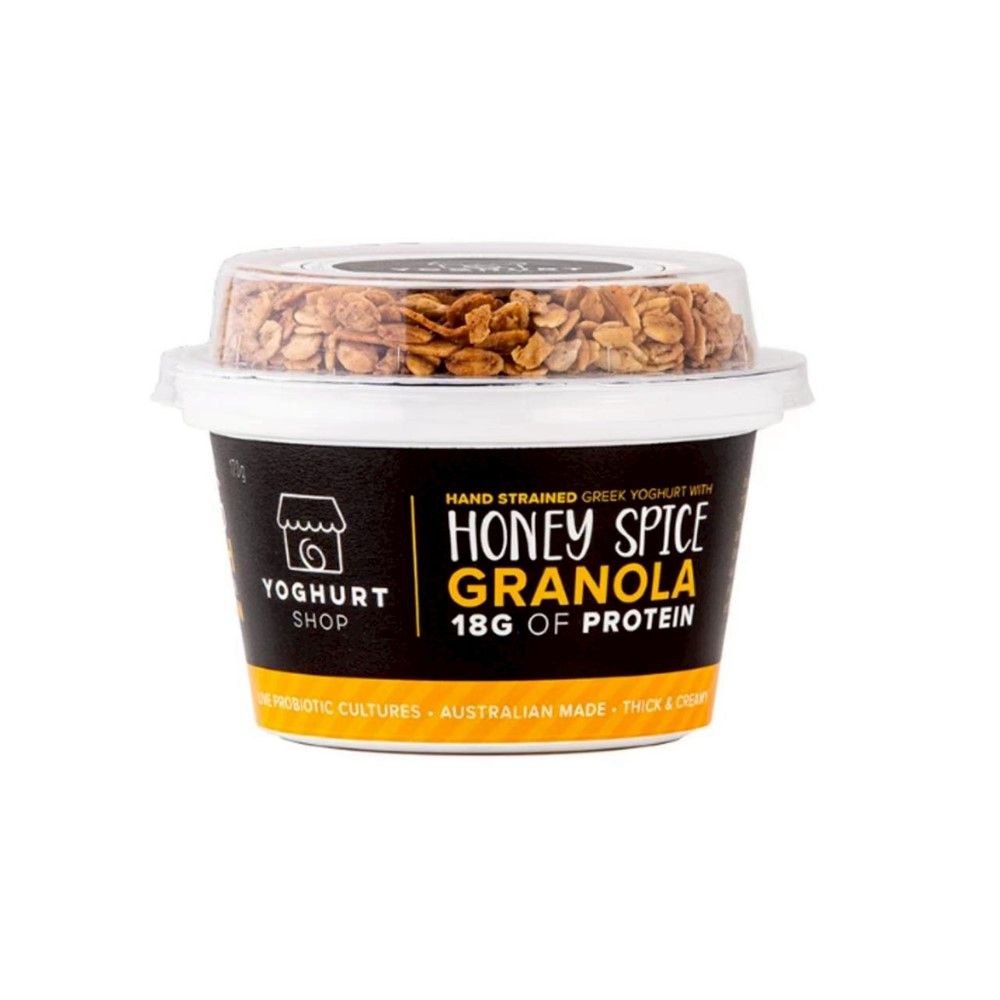 THE YOGHURT SHOP WITH HONEY SPICE GRANOLA 170 G