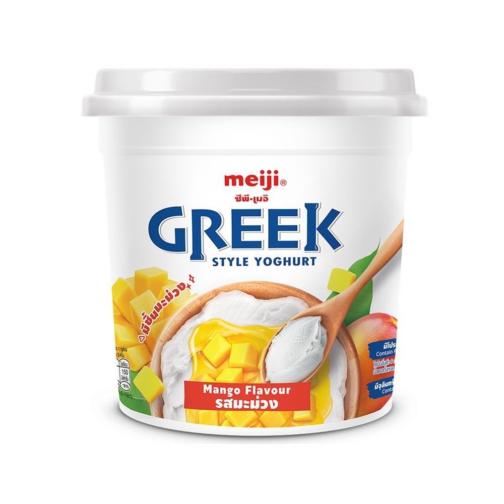 MEIJI GREEK STYLE YOGHURT MANGO 500 G