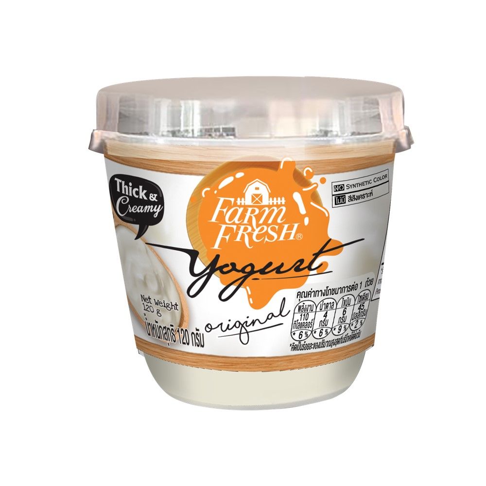 FARM FRESH YOGURT ORIGINAL 120 G