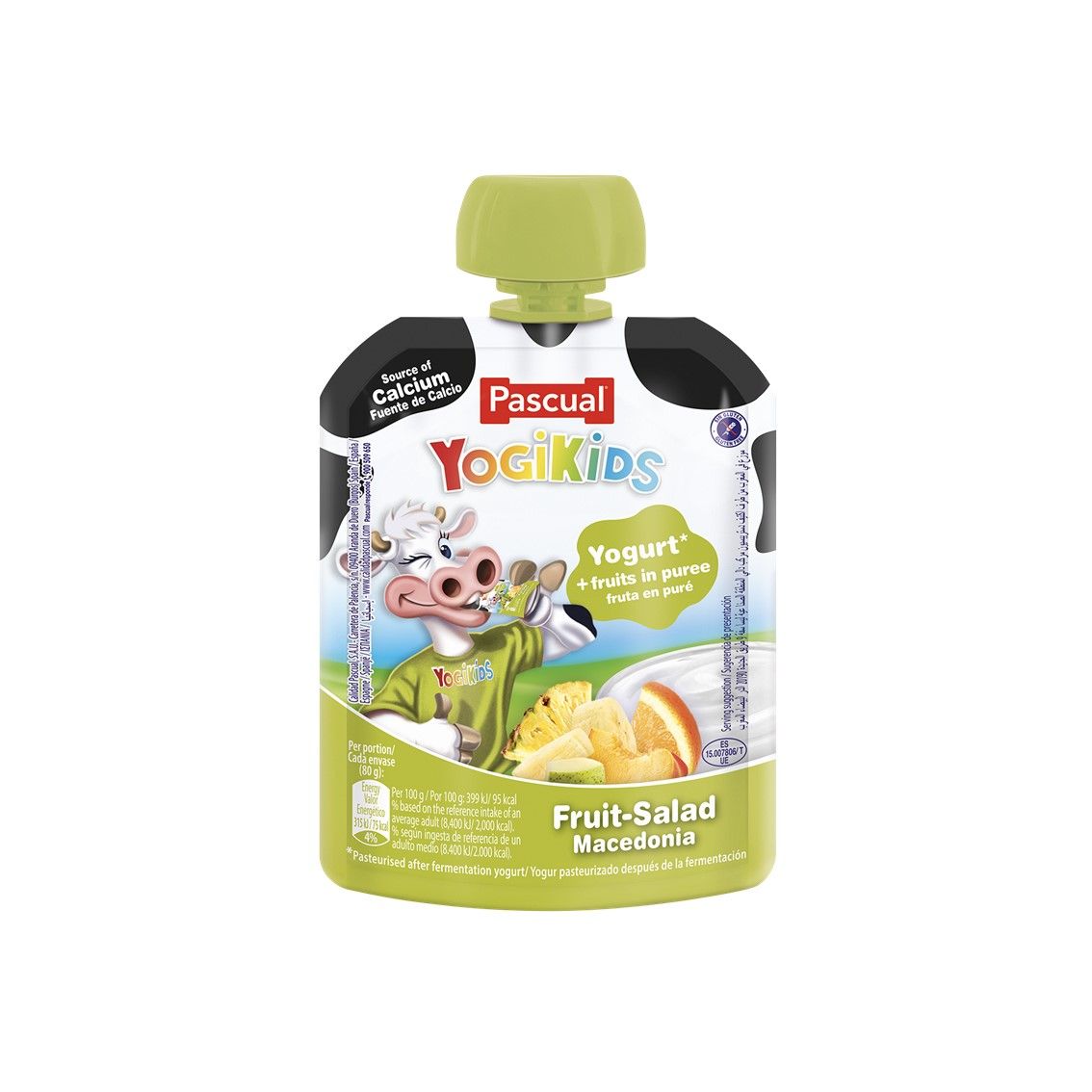PASCUAL YOGI KIDS FRUIT SALAD 80 G