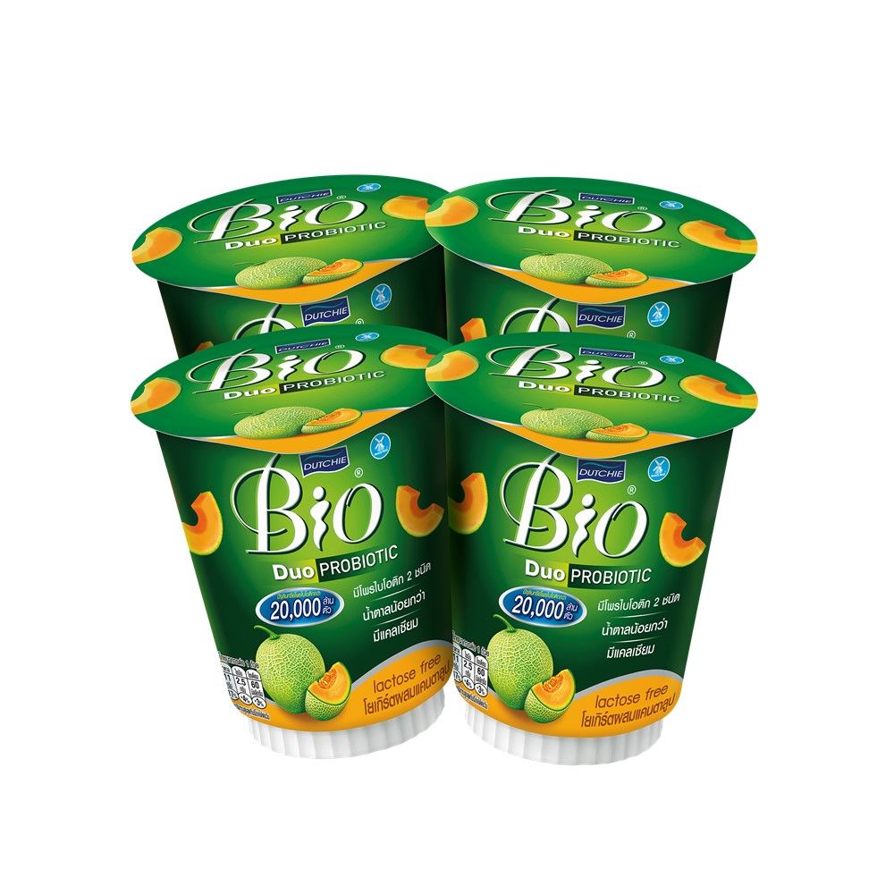 DUTCHIE BIO CANTALOUPE 135 G PACK 4