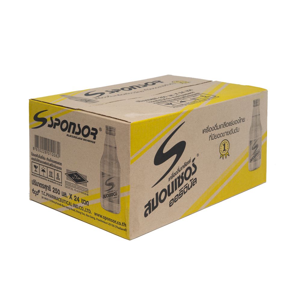 สปอนเซอร์ออริจินัลขวด250มล. แพ็ค 24
