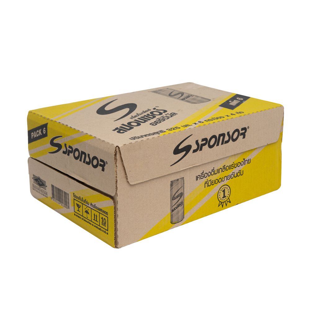 สปอนเซอร์ เครื่องดื่มเกลือแร่ รสออริจินัล 325 มล. แพ็ค 24