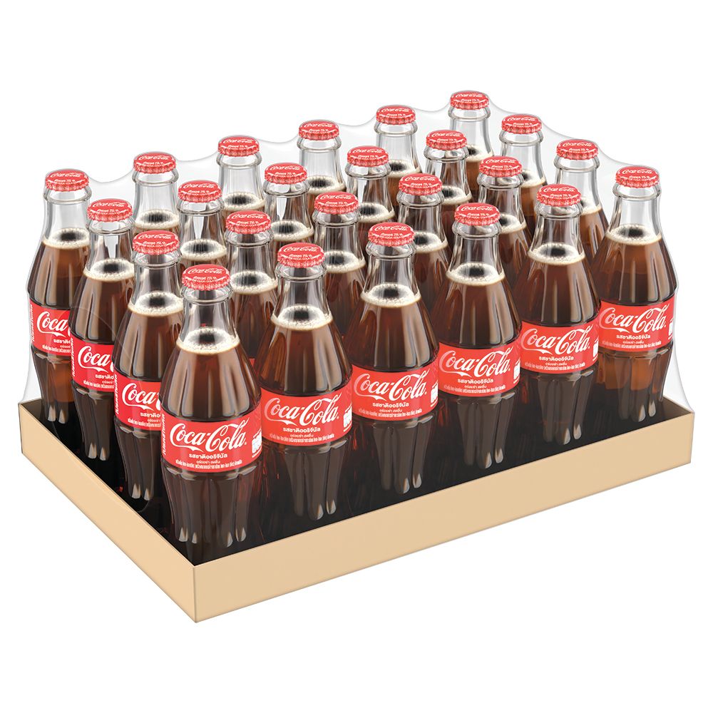 โค้ก น้ำอัดลม รสออริจินัล 250 มล. แพ็ค 24