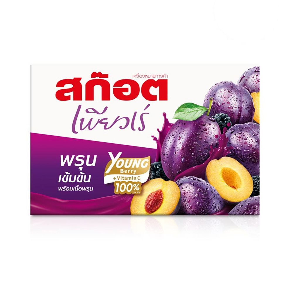 SCOTCH PUREE PRUNE VITAMINS 40 CC. PACK 6