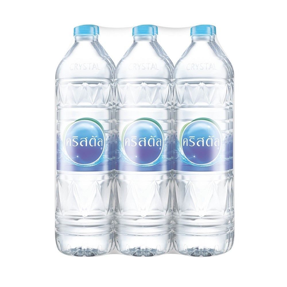 คริสตัล น้ำดื่ม 1500 มล. แพ็ค 6