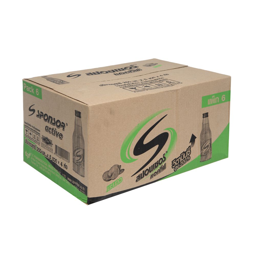 สปอนเซอร์แอคทีฟวิตามินซี250มล. แพ็ค 24