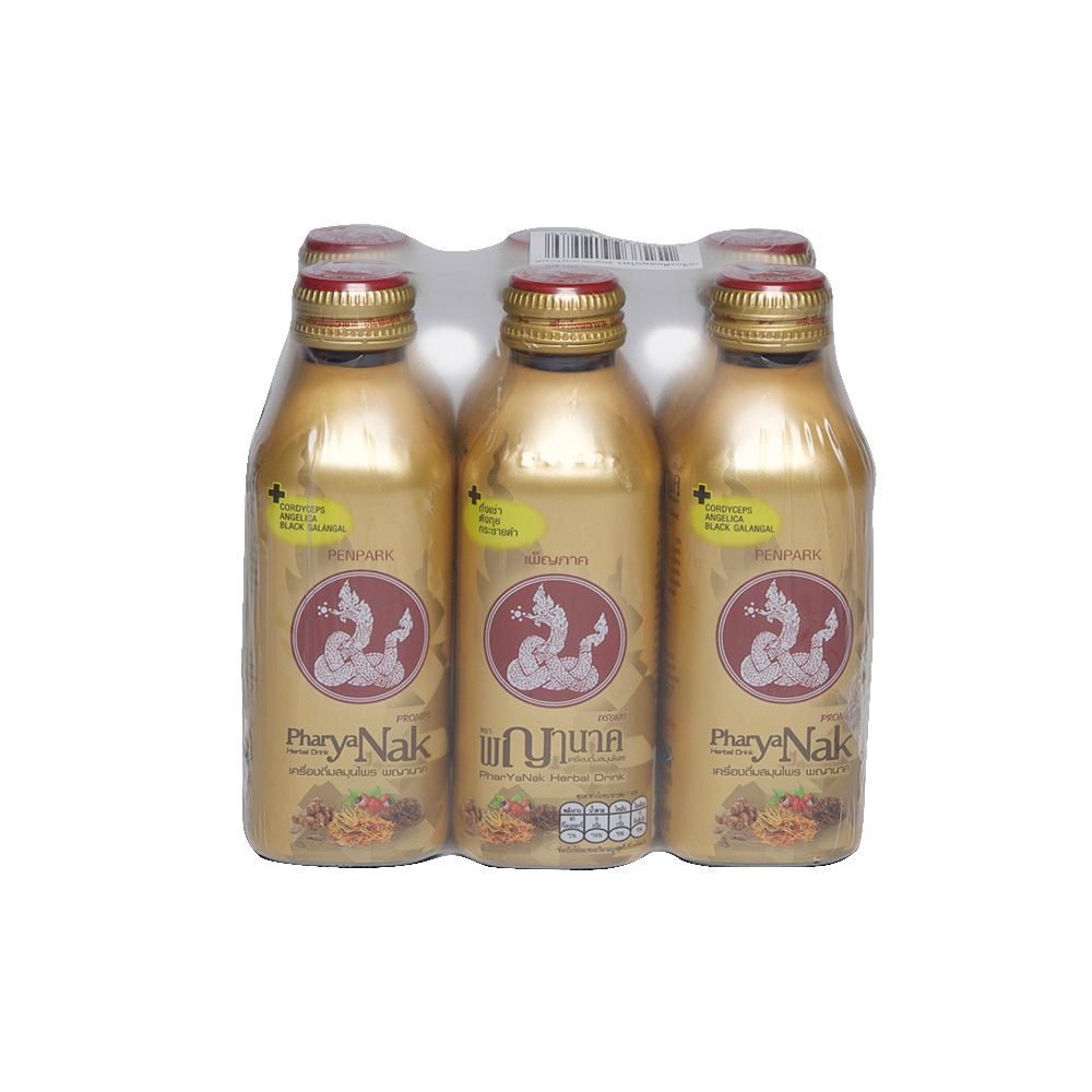 พญานาคพร้อมท์เครื่องดื่มสมุนไพร150มล. แพ็ค 6