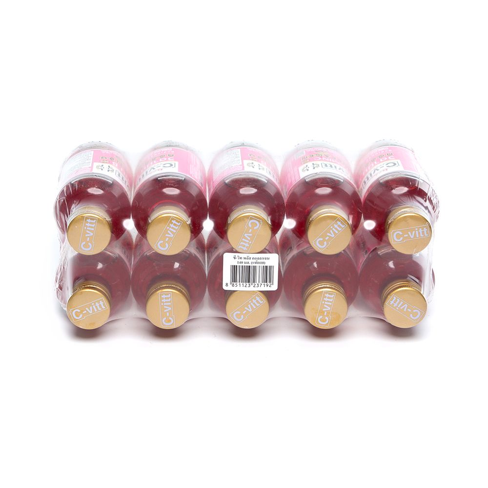 C-VITT PLUS VITAMIN C +COLLAGEN 140 ML. PACK 10