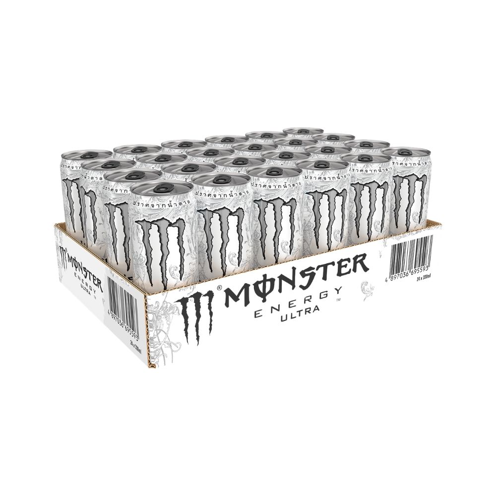 MONSTER ENERGY DRINK ULTRA 330 ML PACK 24