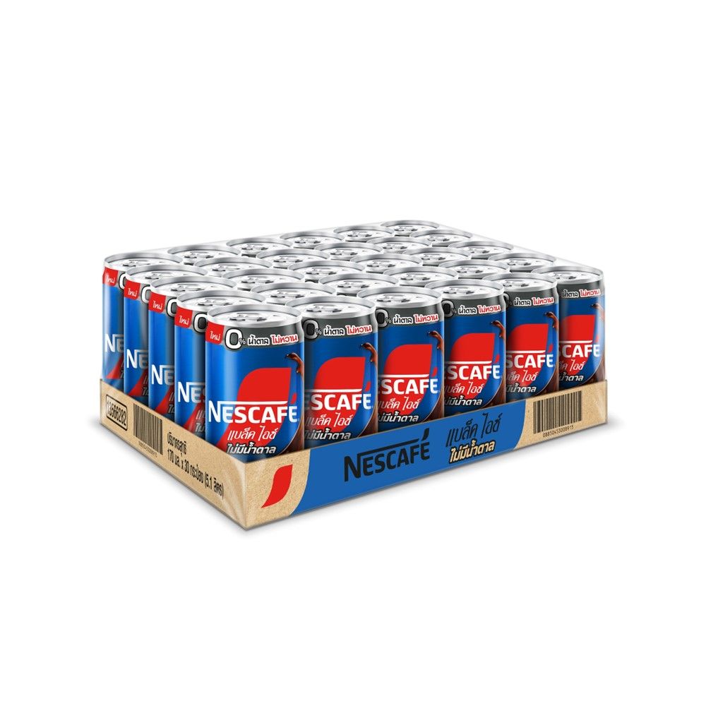NESCAFE BLACK ICE NO SUGAR 170 ML PACK 30