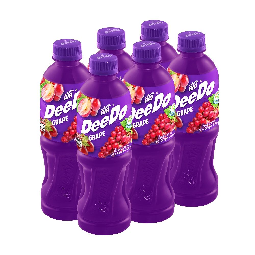 DEEDO 20% GRAPE JUICE 450 ML PACK 6