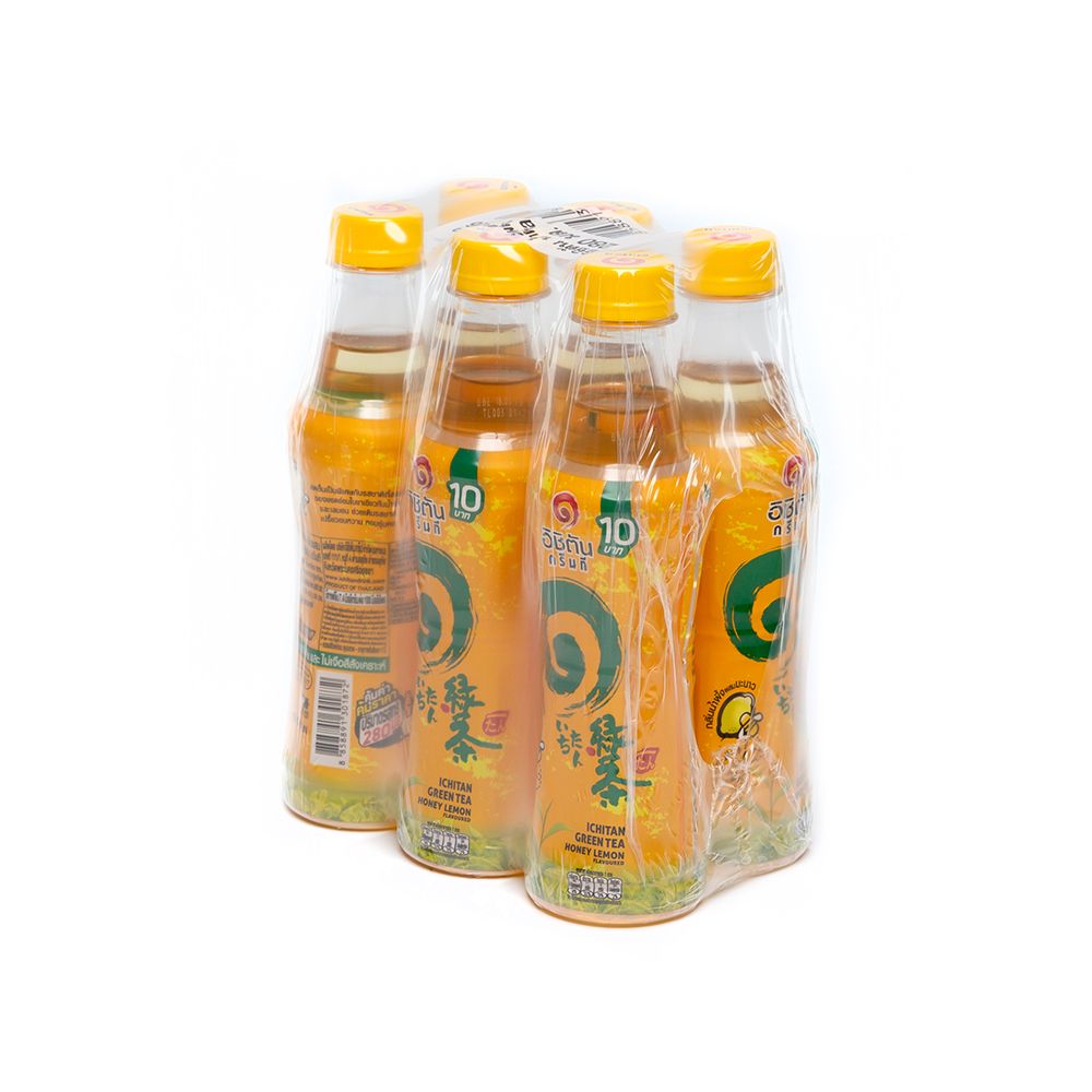 อิชิตันชาเขียวรสน้ำผึ้งมะนาว 280 มล.X6