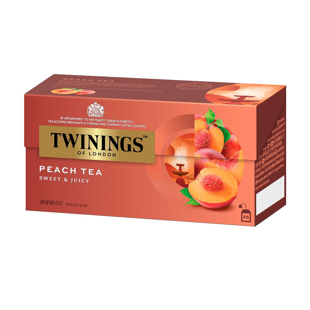 TWININGS PEACH FLAV HPOR C24 2G.X25S.