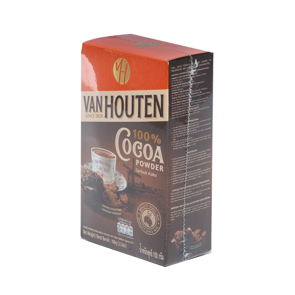แวน ฮูเต็น โกโก้ผง 100% 100กรัม