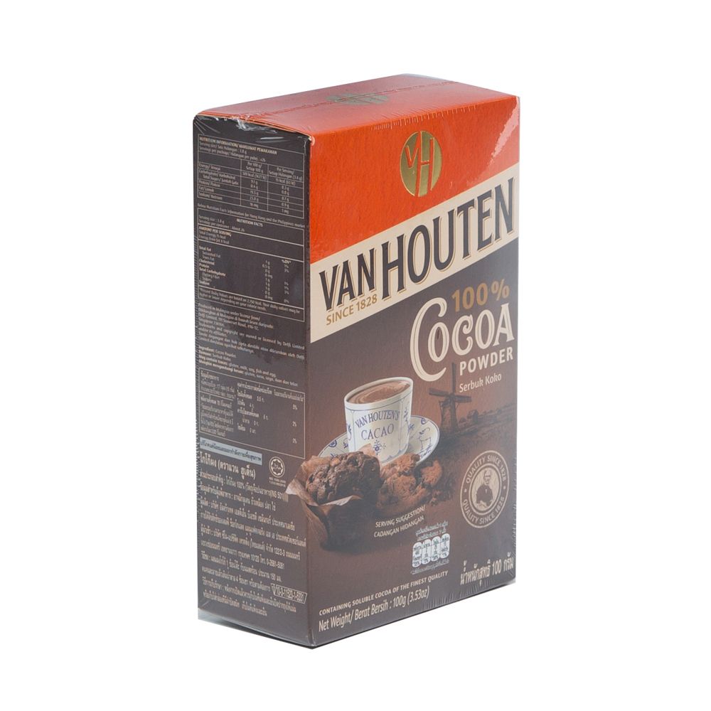 แวน ฮูเต็น โกโก้ผง 100% 100กรัม