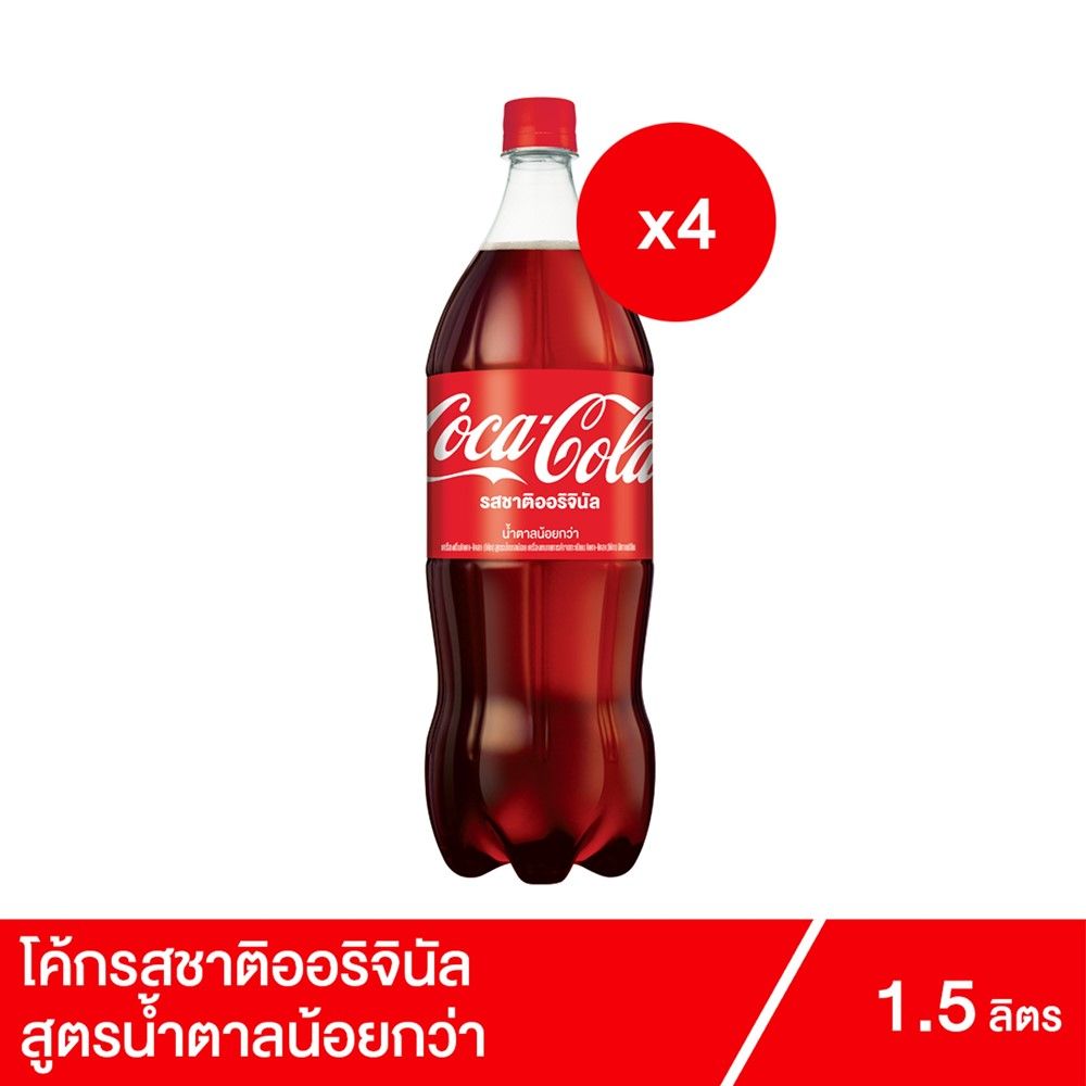 COKE 1.5 LT. PACK 4