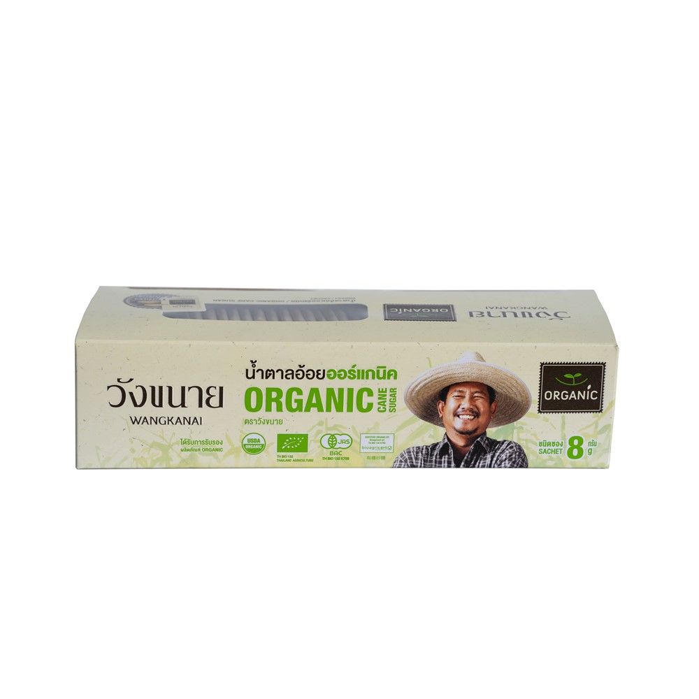 WANGKANAI ORGANIC SUGAR 8G X 40S