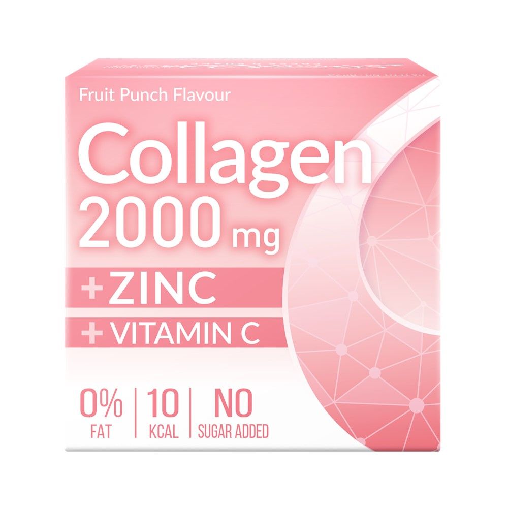 เพรสแอนด์เชค คอลลาเจน รสฟรุตพั้นช์ 3.5 กรัม