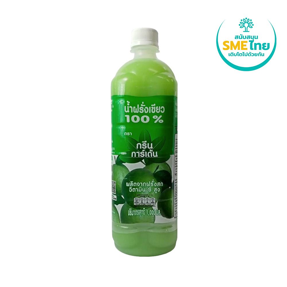 GREEN GARDEN GREEN GUAVA JUICE 100% 1000 ML