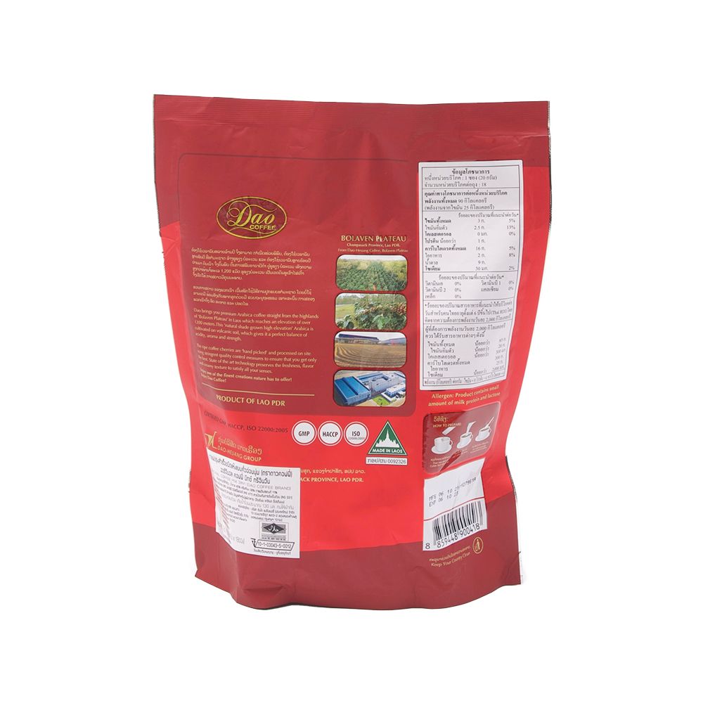 ดาวกาแฟ 3 อิน 1 ออริจินอล 20ก.X18ซอง