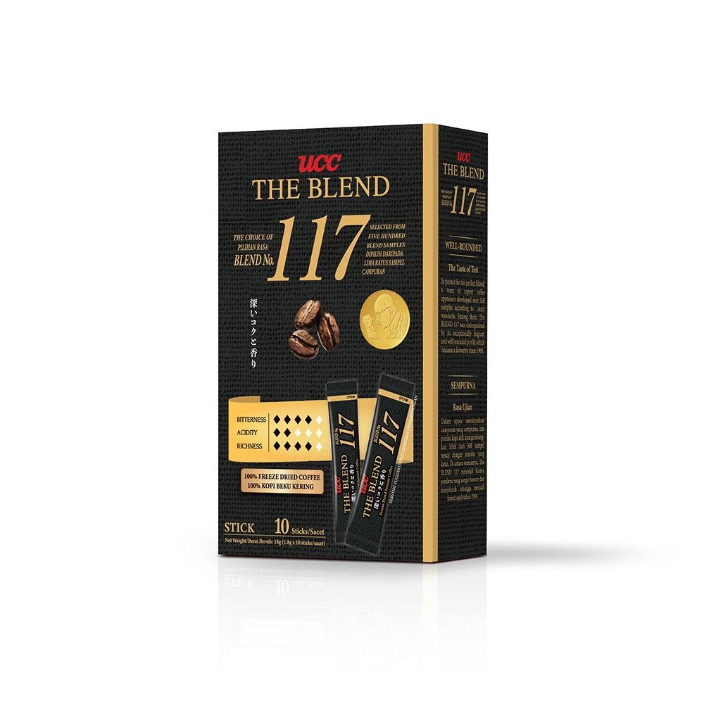 UCC THE BLEND 117 INSTANT COFFEE 1.8 G PACK 10 SACHET | Lotus's