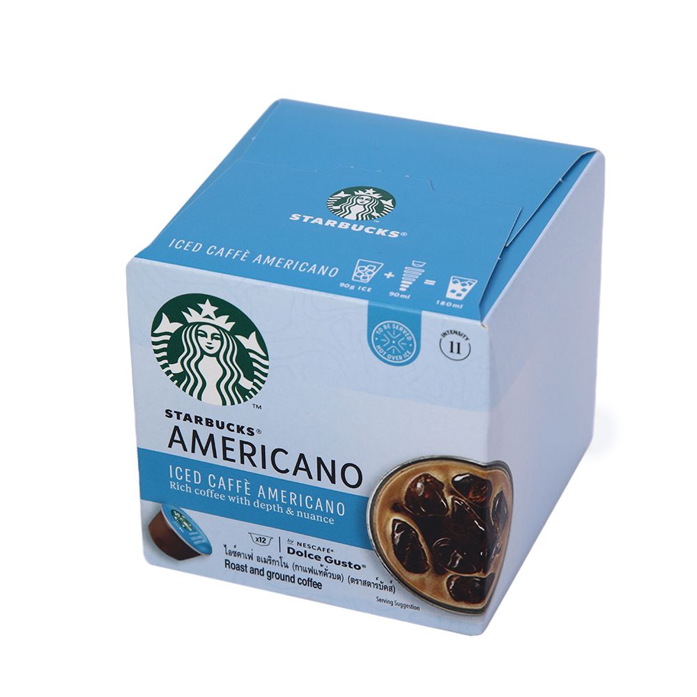 สตาร์บัคส์ ไอซ์อเมริกาโน 12แคปซูล 66กรัม