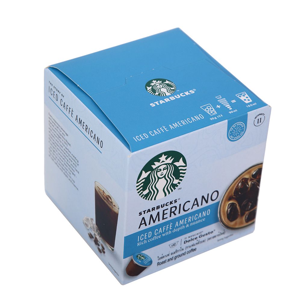 สตาร์บัคส์ ไอซ์อเมริกาโน 12แคปซูล 66กรัม