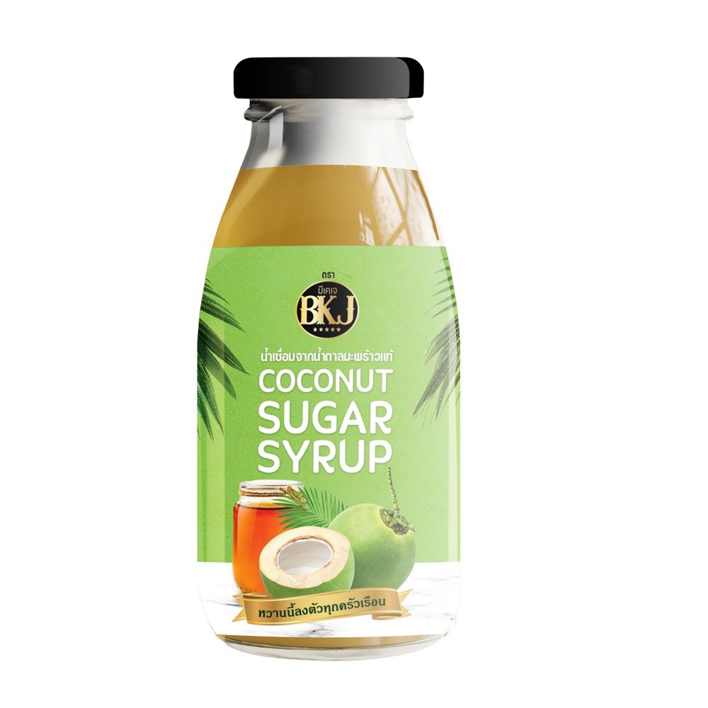 BKJ COCONUT SUGAR SYRUP 200 ML.