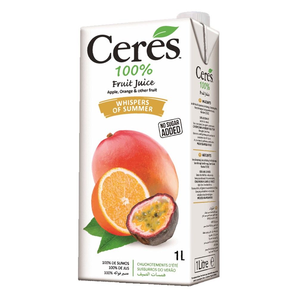 ซีเรส วิสเปอร์ออฟซัมเมอร์ น้ำผลไม้รวม 100% 1ล
