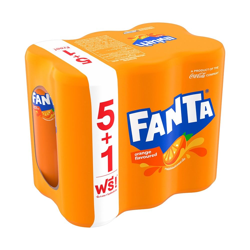FANTA ORANGE 325 ML.X6