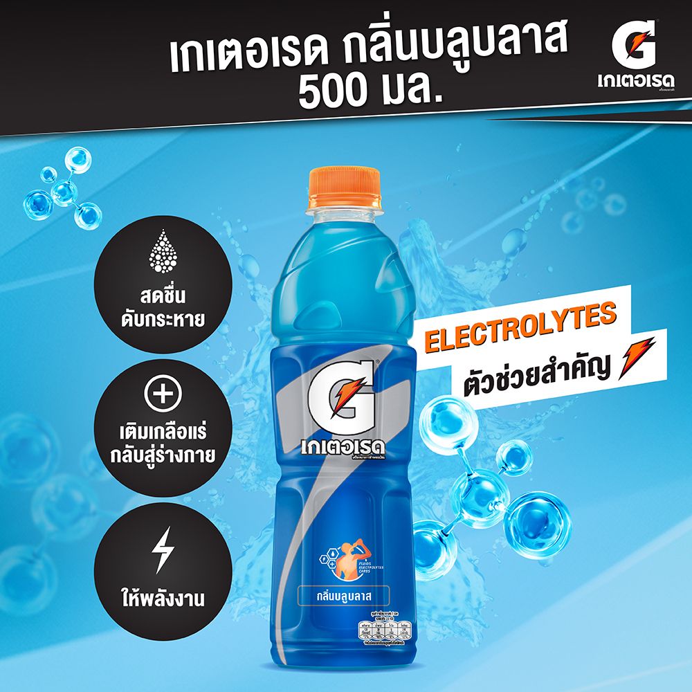 เกเตอเรด บลูบลาส 500 มล.