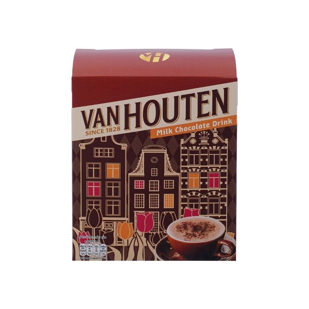 VAN HOUTEN MILK CHOCOLATE DRINK 28G. X 5PCS (ASSORTED)