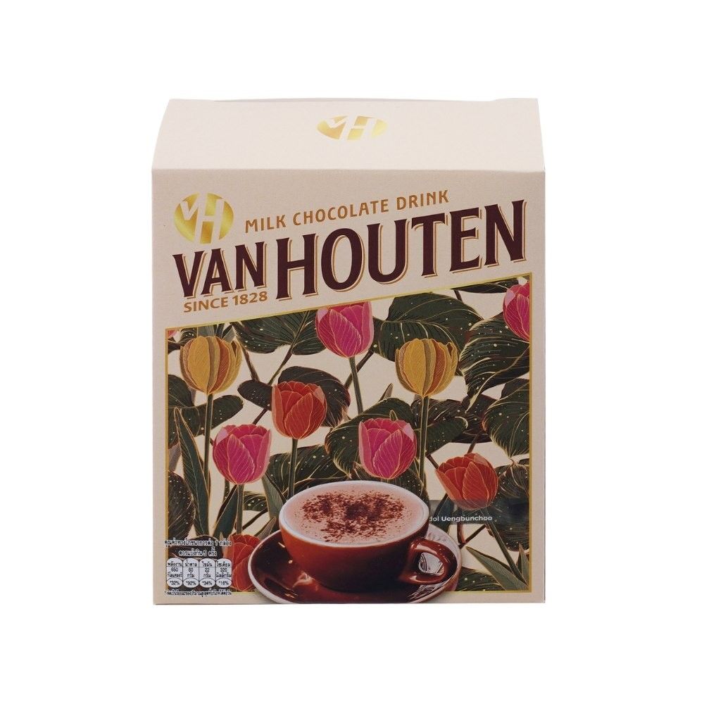 VAN HOUTEN MILK CHOCOLATE DRINK 28G. X 5PCS (ASSORTED)