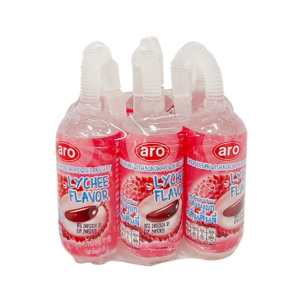 ARO CARRAGEENAN LYCHEE 95G.X6