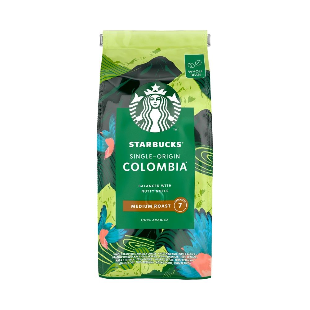 STARBUCKS COLOMBIA MEDIUM ROAST BEAN 200 G