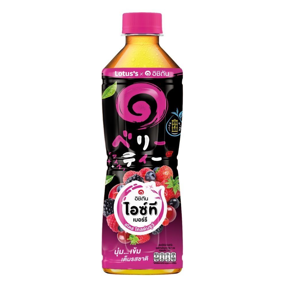 LOTUSS X ICHITAN ICED TEA BERRY 410 ML