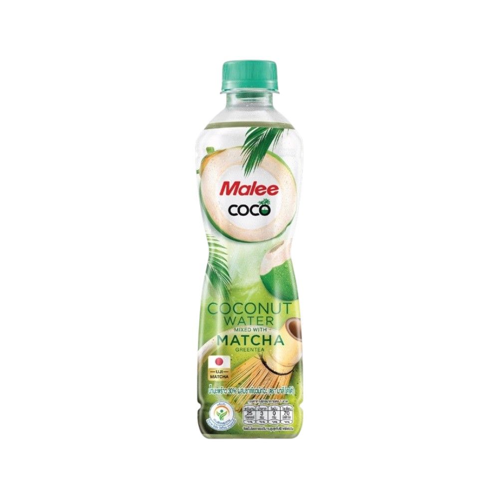 MALEE COCONUT WATER MIXED WITH MATCHA GREEN TEA 350 ML