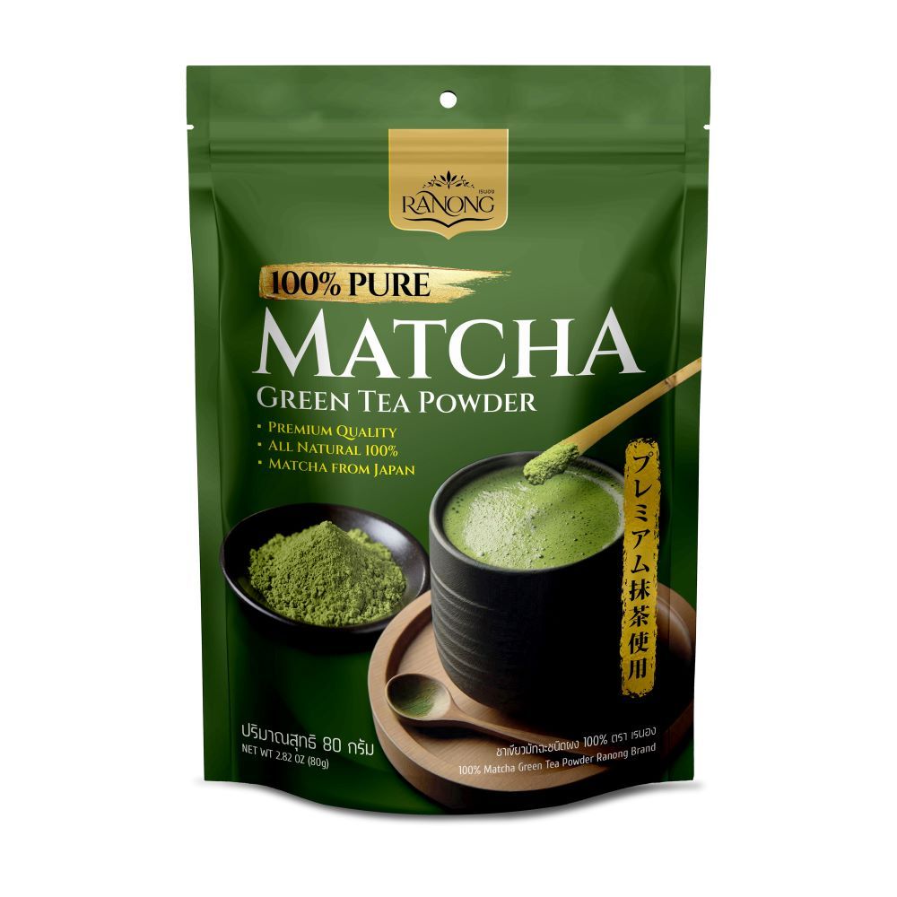 RANONG MATCHA GREEN TEA POWDER 80 G