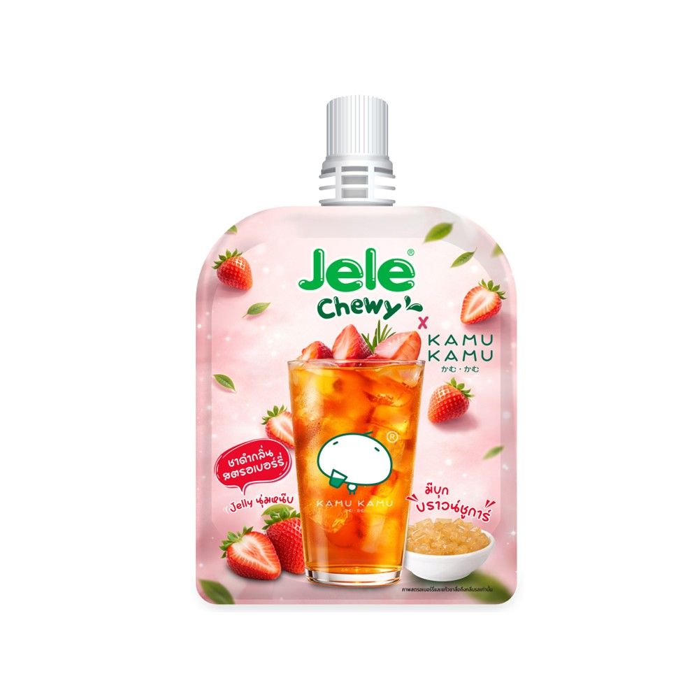 JELE CHEWY X KAMU ASSAM TEA STRAWBERRY 150 G