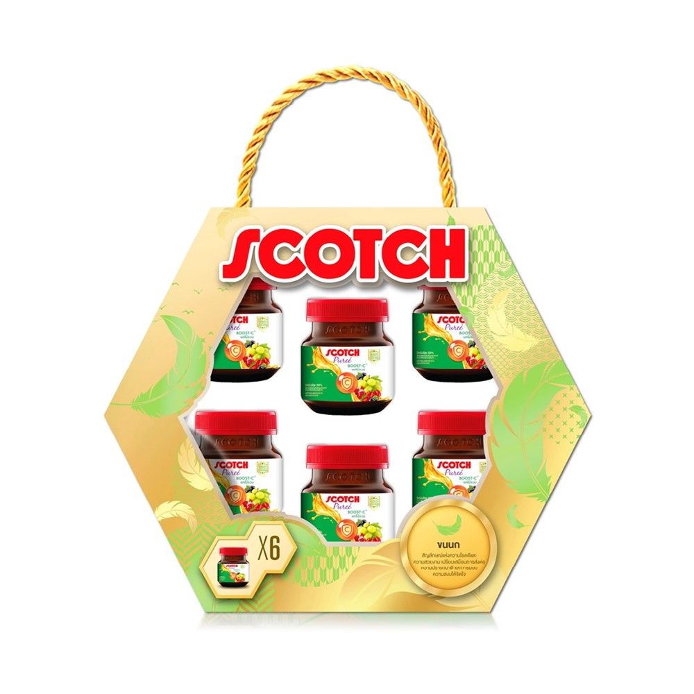SCOTCH GIFT BOX PUREE C PLUS 40 ML PACK 6