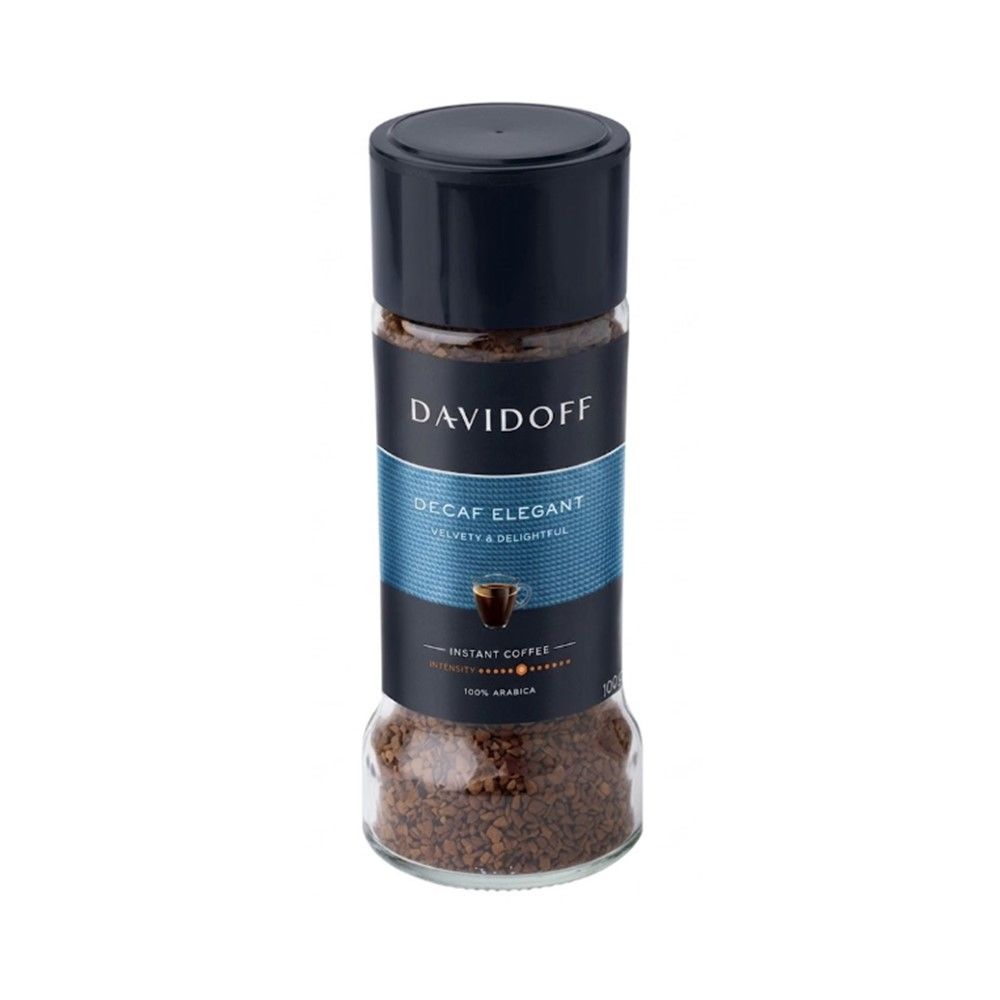DAVIDOFF INSTANT COFFEE DECAF ELEGANT 100 G