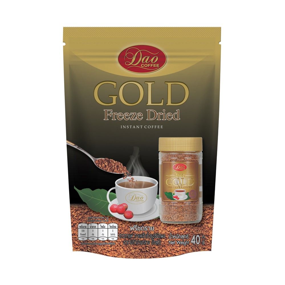 DAO COFFEE GOLD INSTANT FREEZE DRIED 40 G
