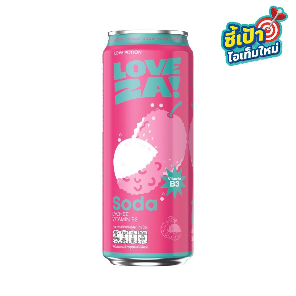 LOVE POTION LOVEZA LYCHEE 330 ML
