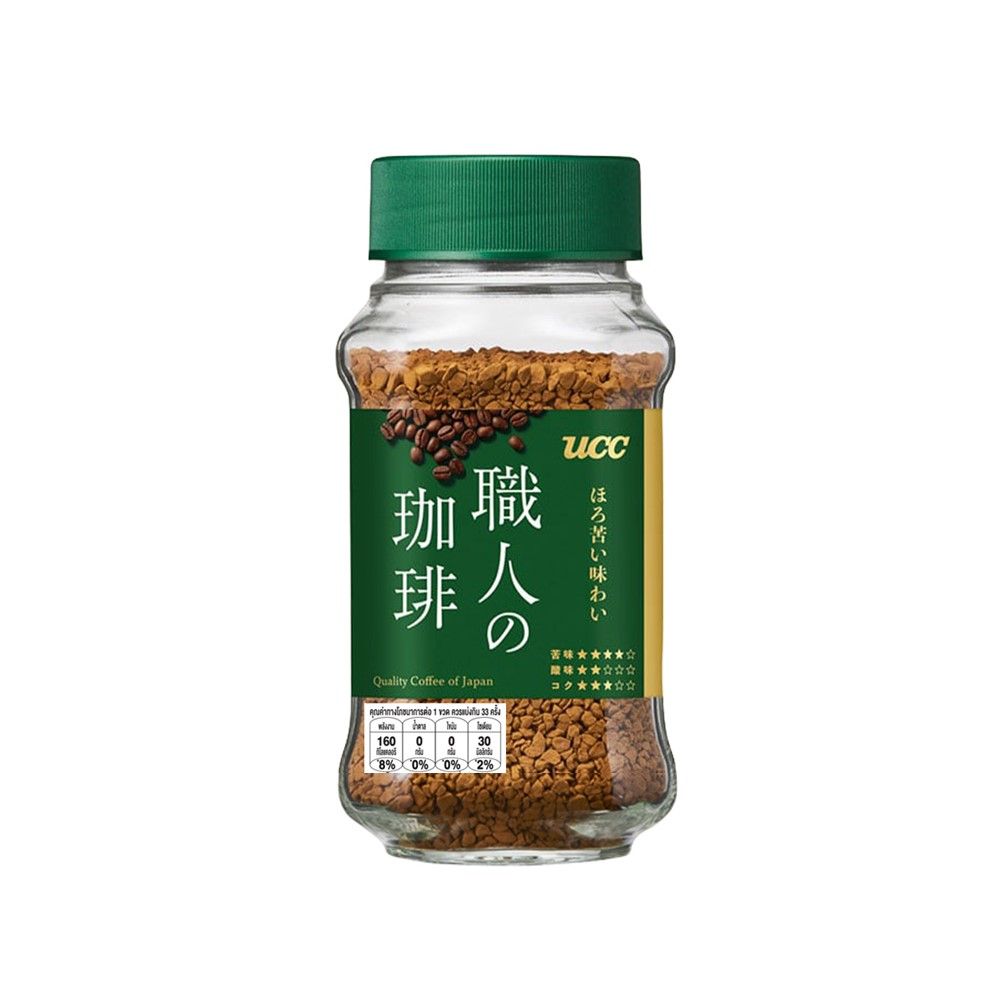UCC SHOKUNIN SLIGHTLY BITTER 66 G