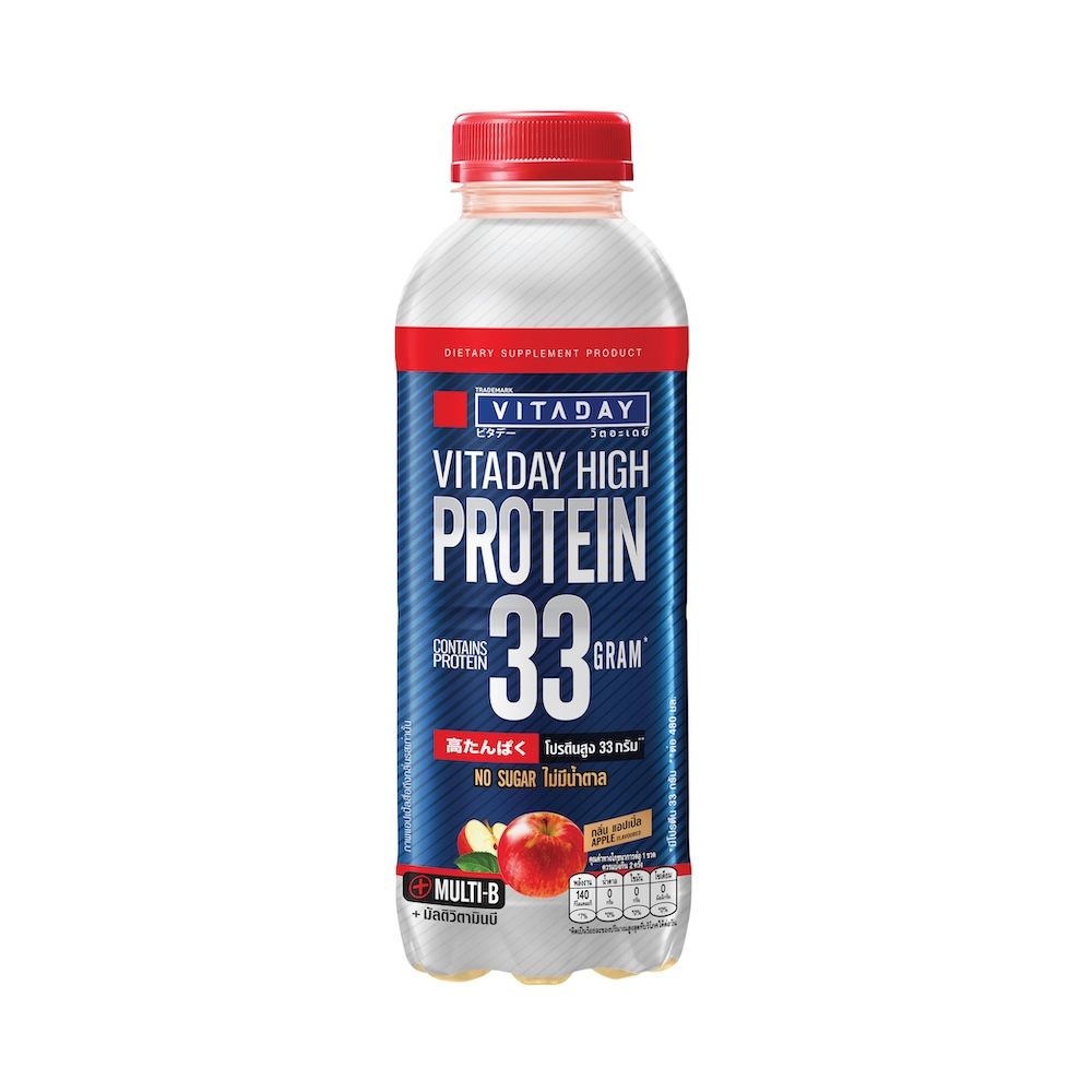 VITADAY HIGH PROTEIN APPLE 480 ML