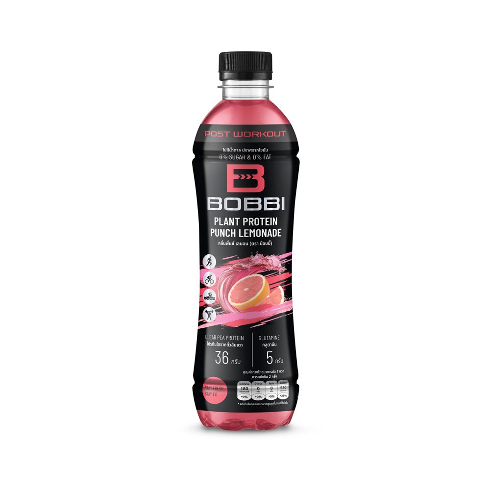 BOBBI PLANT PROTEIN PUNCH LEMONADE 500 ML