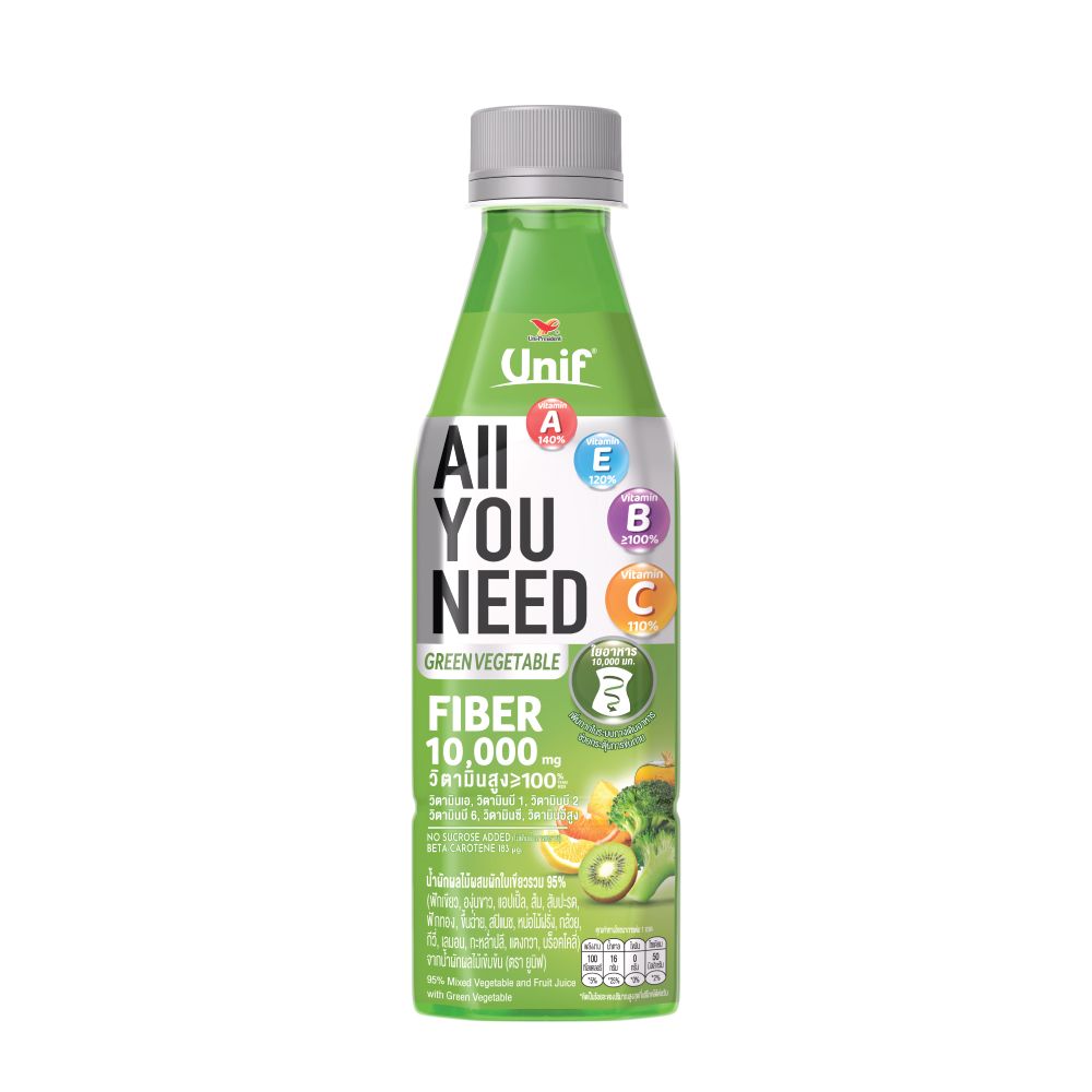 UNIF ALL YOU NEED GREEN VEGETABLE FRUIT JUICE 300 ML